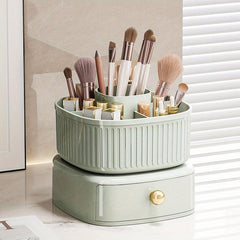 360 Rotatable Cosmetic Storage Box Makeup Perfume Skincare Organizer Rack