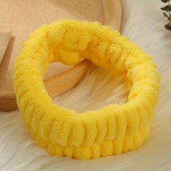 2pcs Coral Fleece Hair Band Soft Hairband for Women Girls