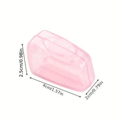 5pcs Portable Toothbrush Head Cover For Travel Camping Toothbrush Cap Case