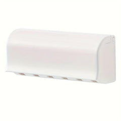 Wall Mounted Toothbrush Toothpaste Rack Organizer