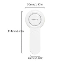 Cream Aromatherapy Toilet Seat Cover Lifter Contactless Handle