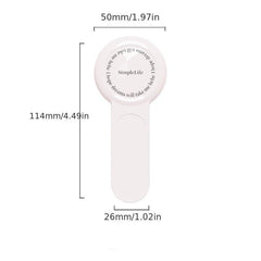 Cream Aromatherapy Toilet Seat Cover Lifter Contactless Handle