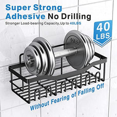 Stainless Steel Shower Caddy Wall Mounted Organizer