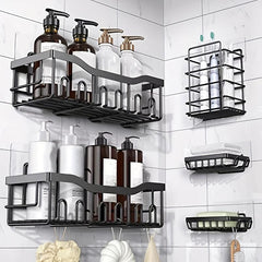 Stainless Steel Shower Caddy Wall Mounted Organizer