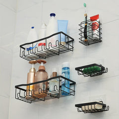 Stainless Steel Shower Caddy Wall Mounted Organizer
