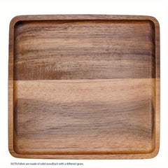 Wooden Bathroom Vanity Tray Makeup Organizer
