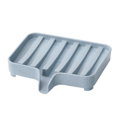 Rectangle Draining Soap Box Holder for Bathroom