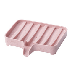 Rectangle Draining Soap Box Holder for Bathroom