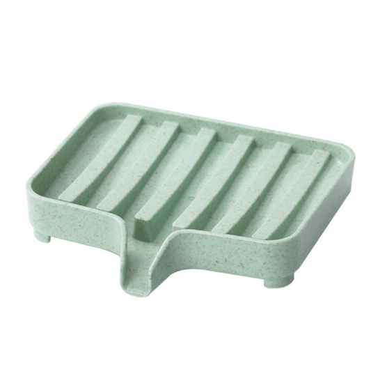 Rectangle Draining Soap Box Holder for Bathroom