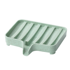 Rectangle Draining Soap Box Holder for Bathroom