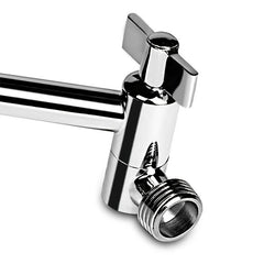 Adjustable Brass Shower Arm Extension 11' for Bathroom Hardware
