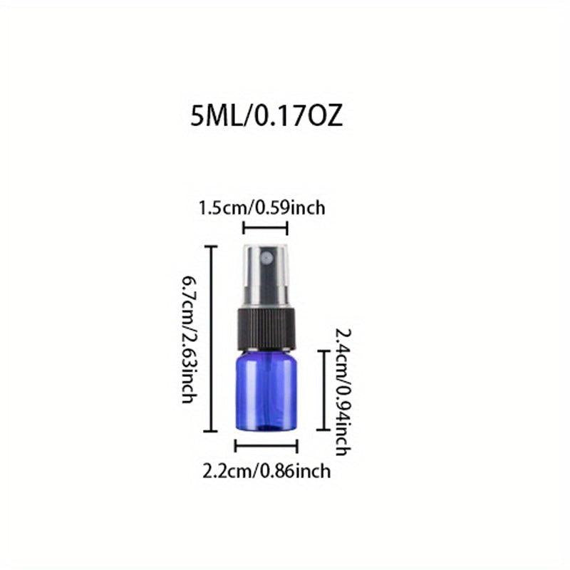 5pcs Mini Travel Perfume Spray Bottles Refillable Empty Container