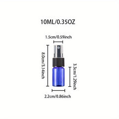 5pcs Mini Travel Perfume Spray Bottles Refillable Empty Container