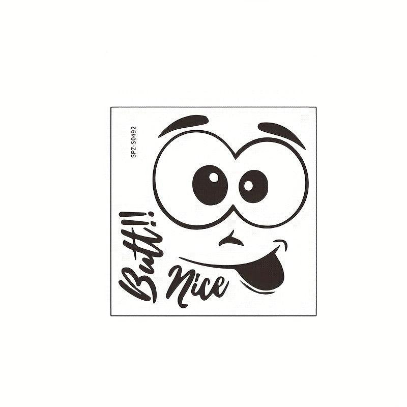 Smile Toilet Cover Sticker Decorative Wall Self adhesive Bathroom Sticker