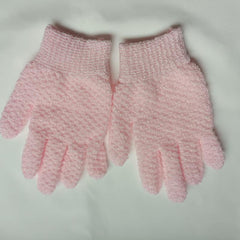 2pcs Exfoliating Bath Gloves for Shower - Deep Body Scrub Shower Scrubber