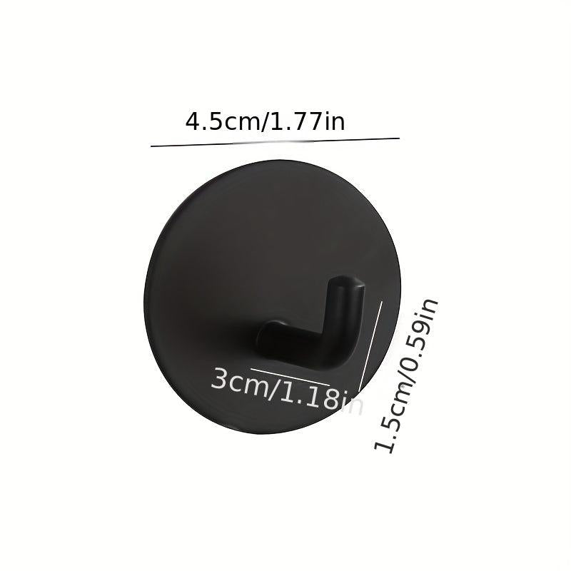 2pcs Heavy Duty Adhesive Towel Hook for Bathroom, Coat Hook for Hanging