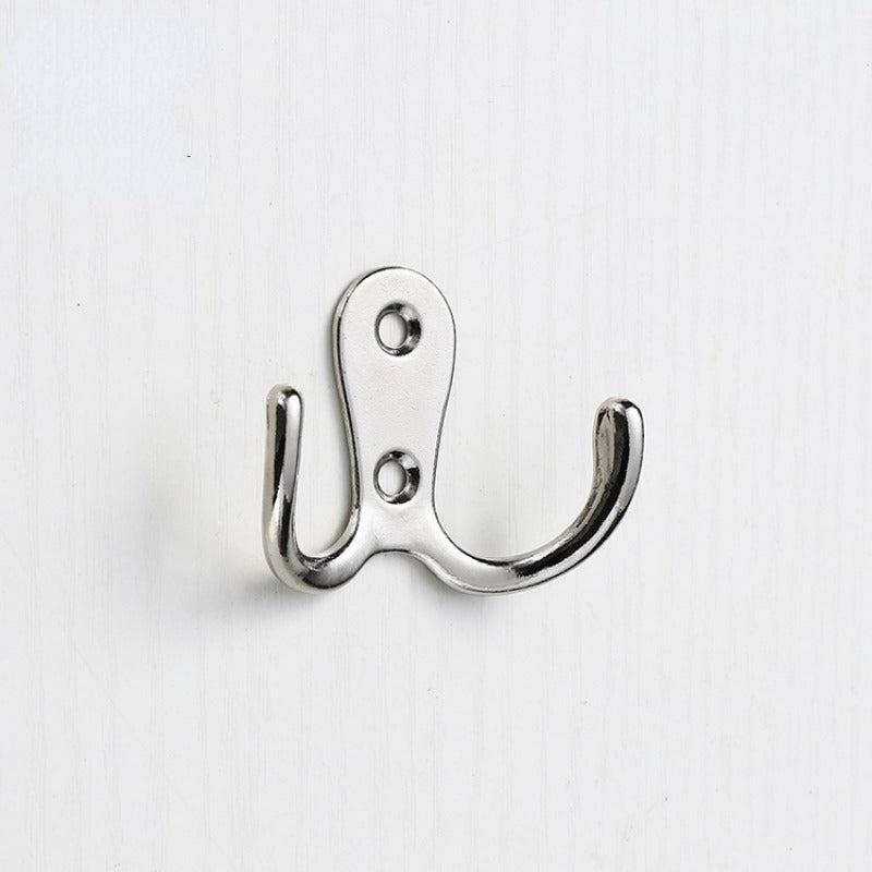 Wall Mounted Metal Coat Rack Towel Hooks Key Holder Clothes Rack