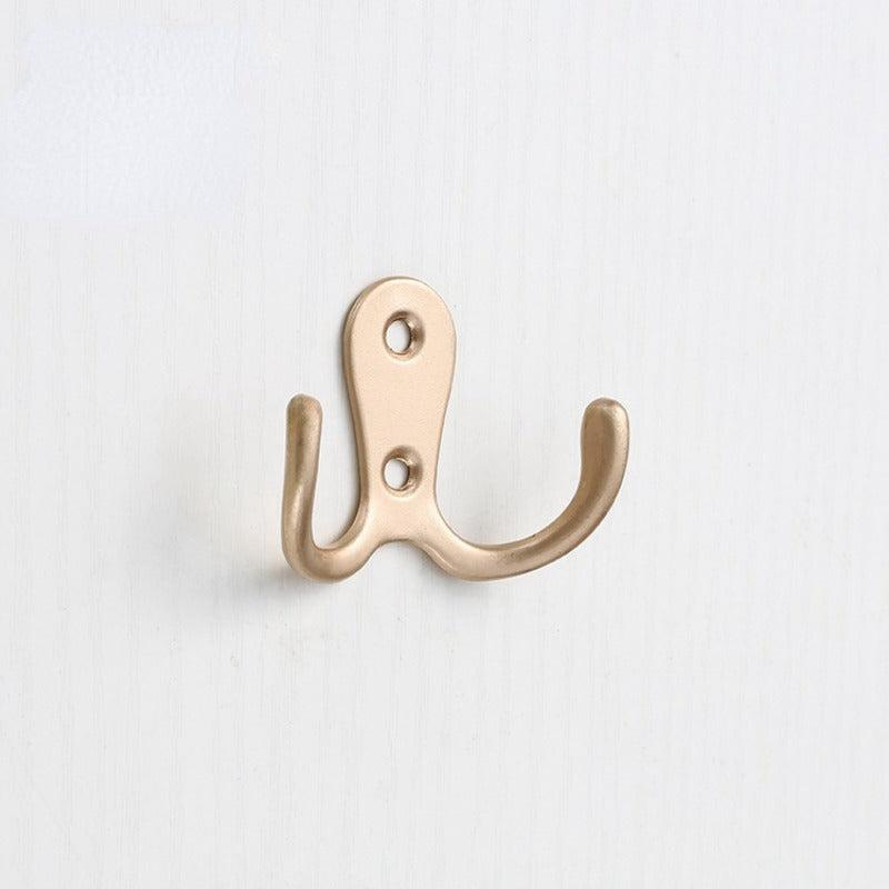 Wall Mounted Metal Coat Rack Towel Hooks Key Holder Clothes Rack