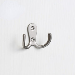 Wall Mounted Metal Coat Rack Towel Hooks Key Holder Clothes Rack