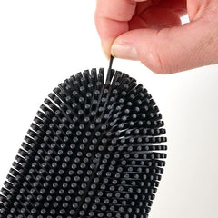 Long Handle Cleaning Brush with Holder Box for Toilet Bathroom