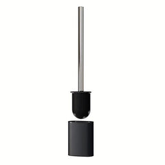 Long Handle Cleaning Brush with Holder Box for Toilet Bathroom