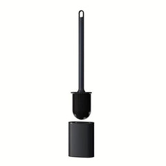 Long Handle Cleaning Brush with Holder Box for Toilet Bathroom