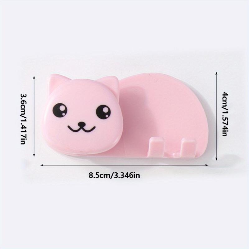 Cat Toothbrush Holder Wall Mounted Toothbrush Toothpaste Rack
