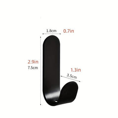 Wall Organizer Hook Key Cloth Hanger Holder Rack Bathroom Towel Rack