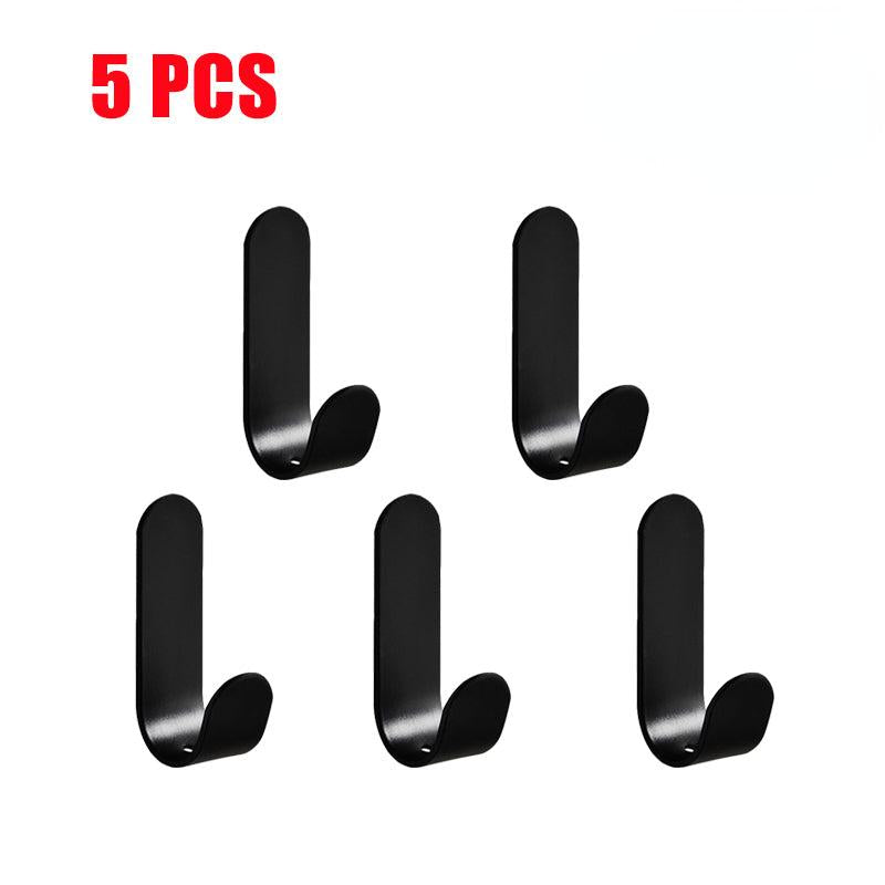 Wall Organizer Hook Key Cloth Hanger Holder Rack Bathroom Towel Rack