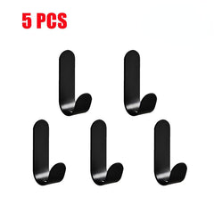 Wall Organizer Hook Key Cloth Hanger Holder Rack Bathroom Towel Rack
