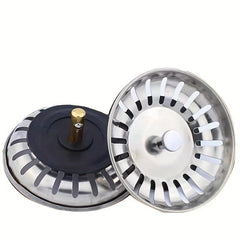 Stainless Steel Sink Drain Filter Anti Clog Drain Stopper Sink Drain Strainer