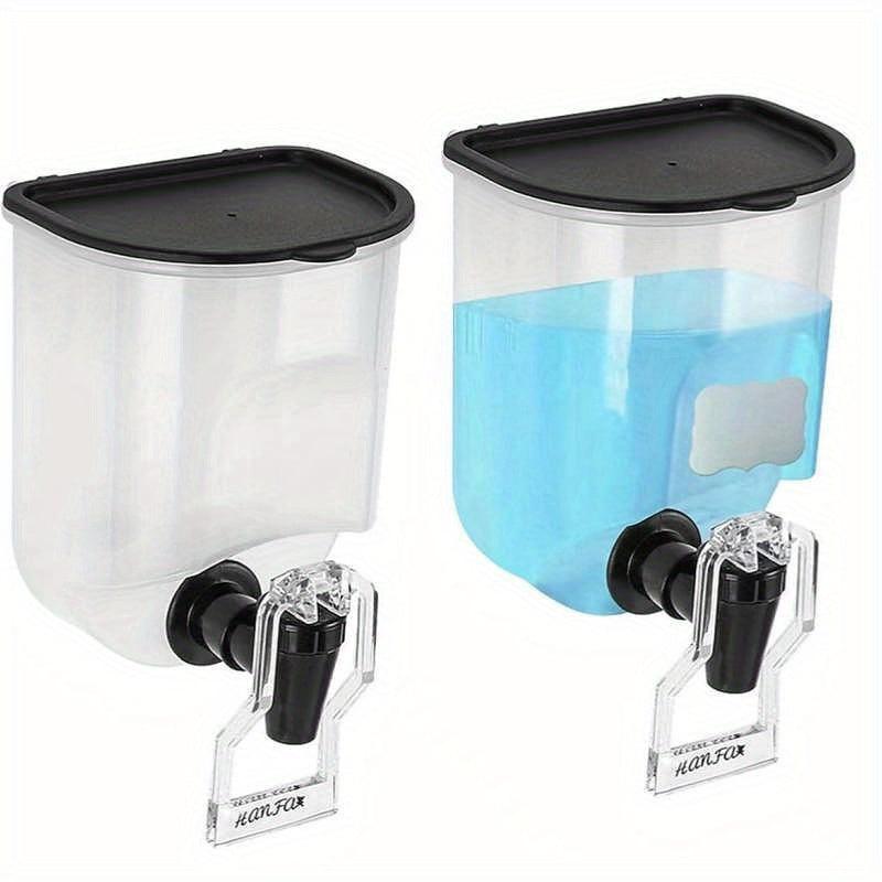 2pcs Wall Mounted Mouthwash Dispenser 21oz - Bathroom Accessory
