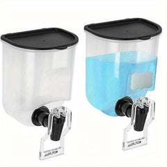 2pcs Wall Mounted Mouthwash Dispenser 21oz - Bathroom Accessory