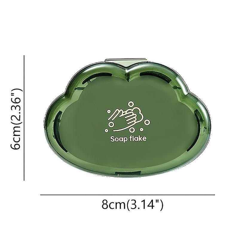 50pcs Portable Disposable Petal Soap Sheets for Outdoor Travel Camping