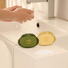 50pcs Portable Disposable Petal Soap Sheets for Outdoor Travel Camping