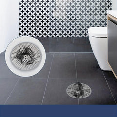 Stainless Steel Floor Drain Cover Hair Catcher Anti Clog Hair Stopper