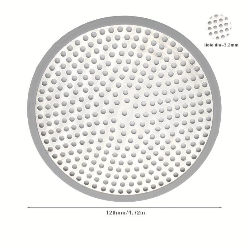 Stainless Steel Floor Drain Cover Hair Catcher Anti Clog Hair Stopper