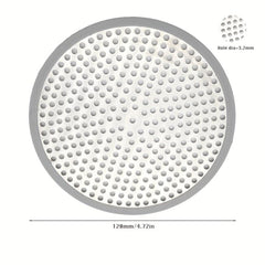 Stainless Steel Floor Drain Cover Hair Catcher Anti Clog Hair Stopper