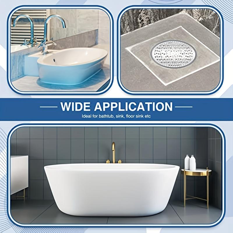 Stainless Steel Floor Drain Cover Hair Catcher Anti Clog Hair Stopper