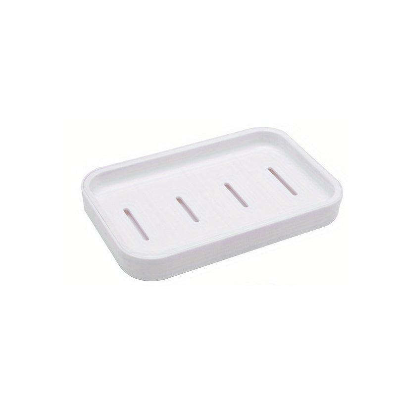 Double Layer Drain Soap Box Plastic Soap Dish Portable Soap Holder
