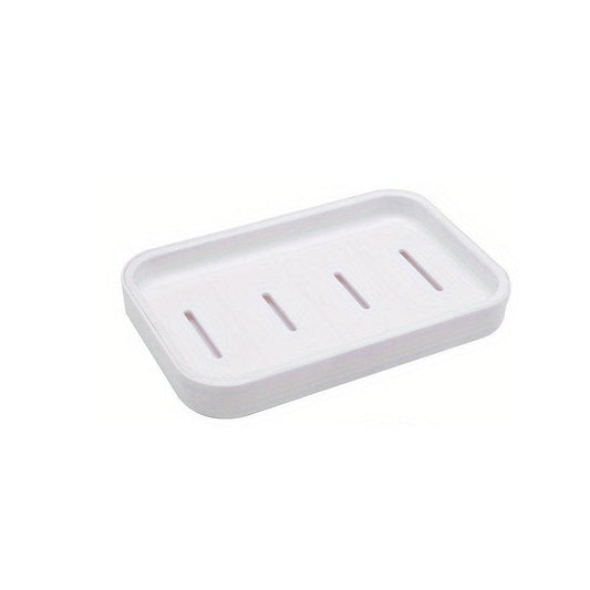 Double Layer Drain Soap Box Plastic Soap Dish Portable Soap Holder