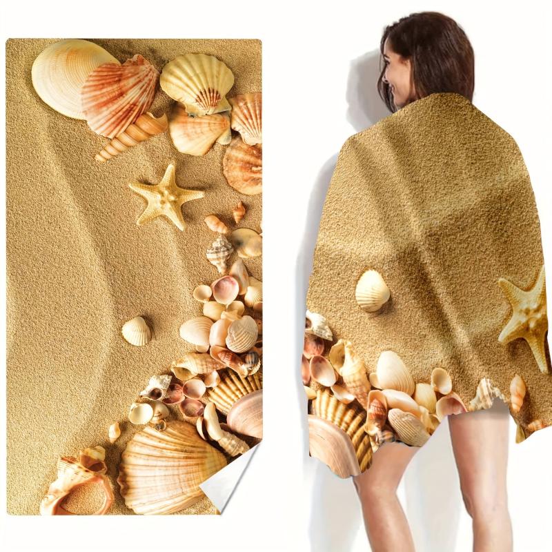 Large Microfiber Beach Towel Fast Drying Lightweight & Absorbent