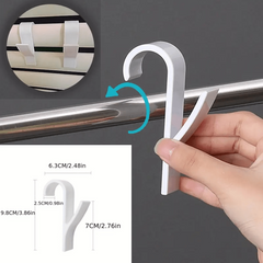2pcs Towel Hook Space Saving And Convenient Towel Hook