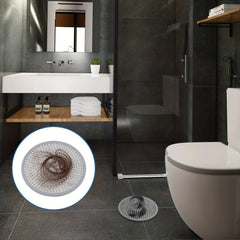 Stainless Steel Floor Drain Cover Shower Drain Protector Bathtub Drain Strainer