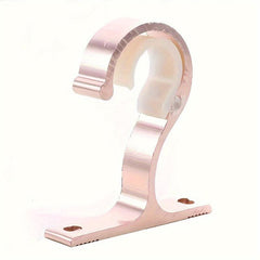 1pc Curtain Rod Holder Heavy Duty Drapery Rod Holders Bathroom Accessories