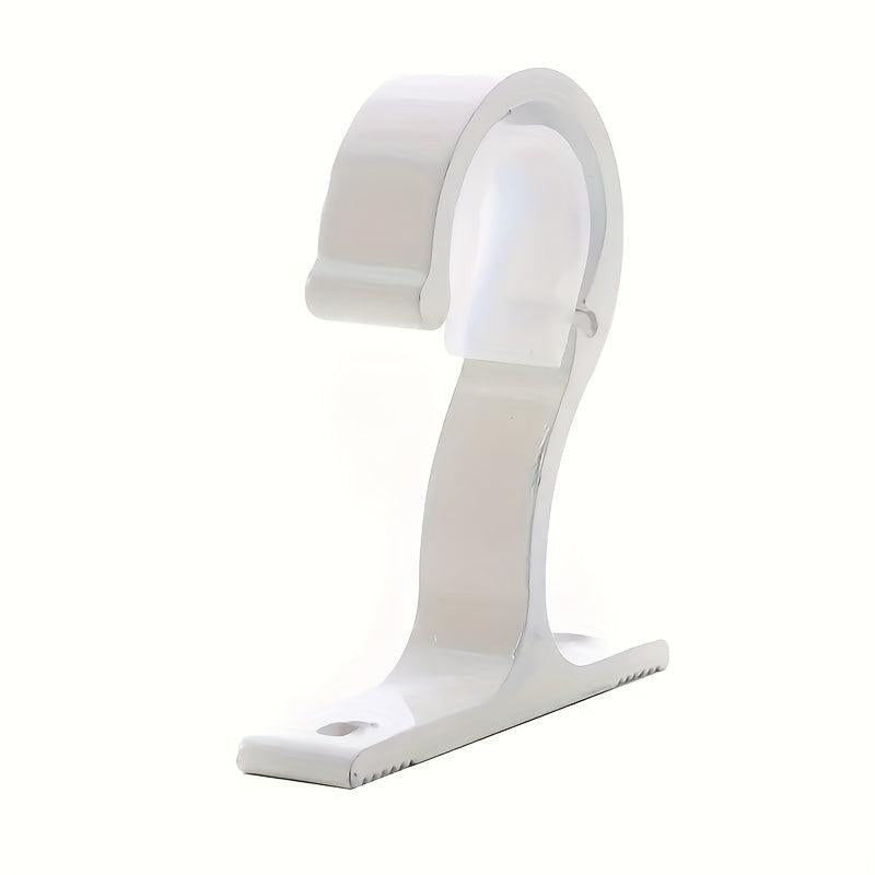 1pc Curtain Rod Holder Heavy Duty Drapery Rod Holders Bathroom Accessories