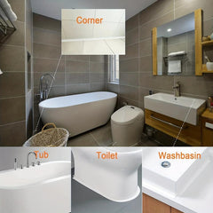 Waterproof Toilet Caulk Strip Self Adhesive Sealing Tape for Bathroom