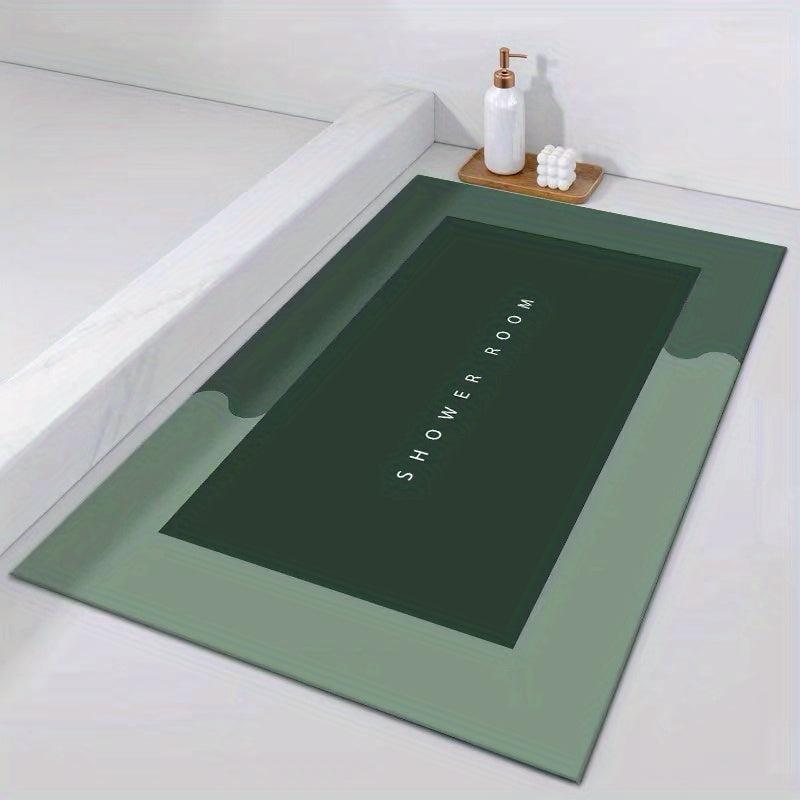 Absorbent Bathroom Mat Quick Drying Microfiber Carpet