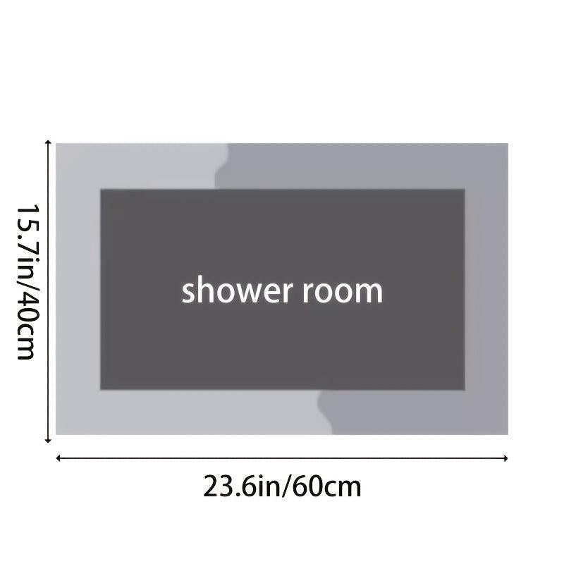 Absorbent Bathroom Mat Quick Drying Microfiber Carpet