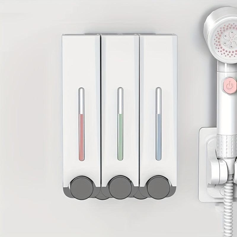 Wall Mounted Shampoo and Conditioner Dispenser L